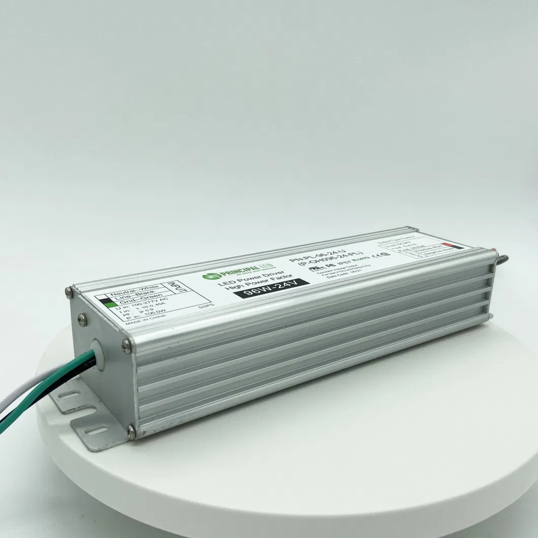 High Power Factor Plh-96W 100W 12V 24V 48V LED Driver Waterproof LED Power Supply for Outdoor Sign Market with UL Listed CE FCC RoHS