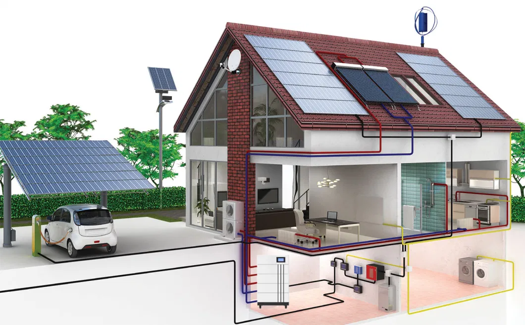 Good Quality Hybrid Energy Storage Systems Solar Storage System for Residential Use