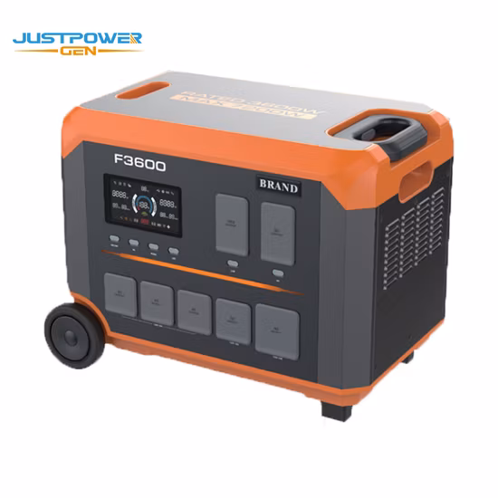 Whaylan Portable Solar Generator 300W Power Supply AC DC Outlet Power Bank Station with Overload Protection for RV Outdoor Camping