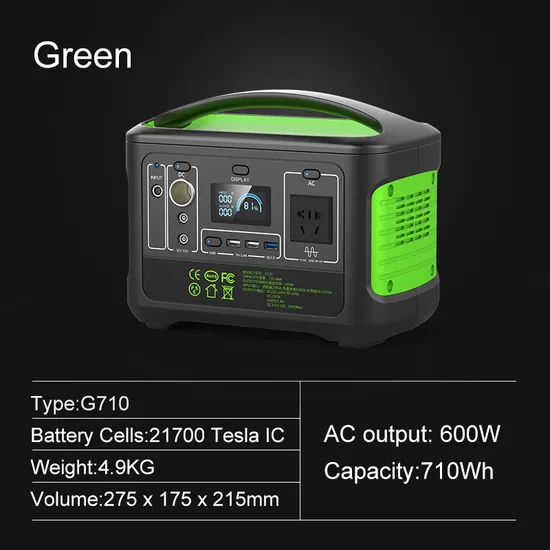 High Quality 600W 710wh Outdoor Power Supply